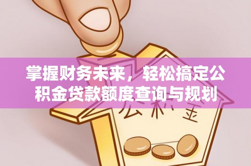 仁和掌握财务未来，轻松搞定公积金贷款额度查询与规划