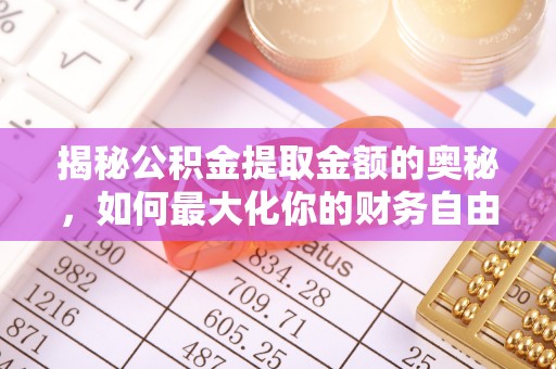仁和揭秘公积金提取金额的奥秘，如何最大化你的财务自由