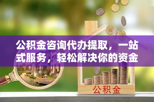 仁和公积金咨询代办提取，一站式服务，轻松解决你的资金难题