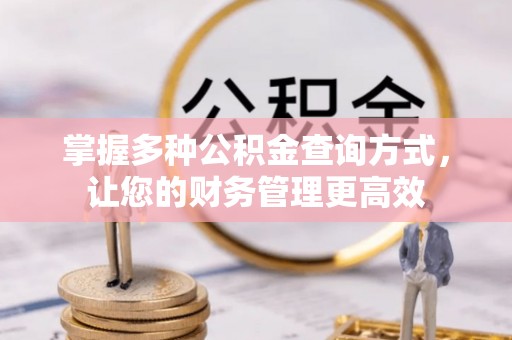 仁和掌握多种公积金查询方式，让您的财务管理更高效