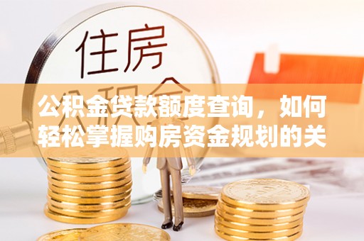 仁和公积金贷款额度查询，如何轻松掌握购房资金规划的关键