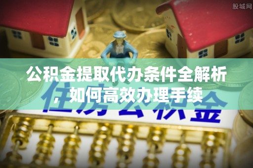 仁和公积金提取代办条件全解析，如何高效办理手续