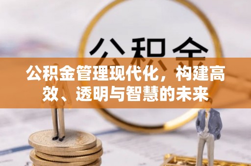 仁和公积金管理现代化，构建高效、透明与智慧的未来