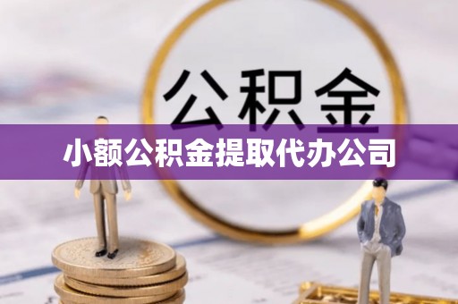 仁和小额公积金提取代办公司