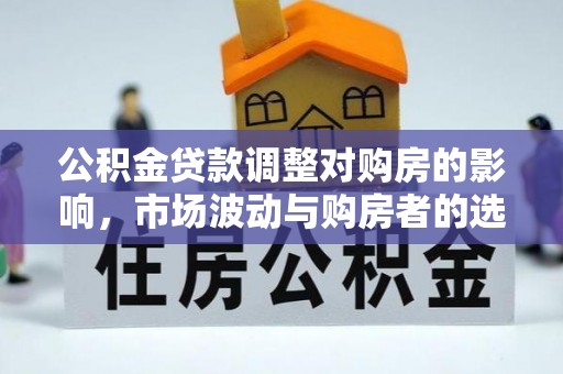 仁和公积金贷款调整对购房的影响，市场波动与购房者的选择