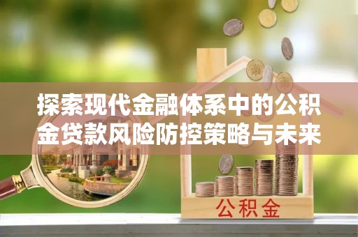 仁和探索现代金融体系中的公积金贷款风险防控策略与未来发展趋势