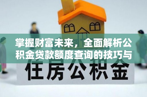 仁和掌握财富未来，全面解析公积金贷款额度查询的技巧与策略