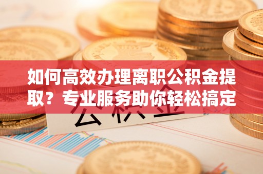 仁和如何高效办理离职公积金提取？专业服务助你轻松搞定