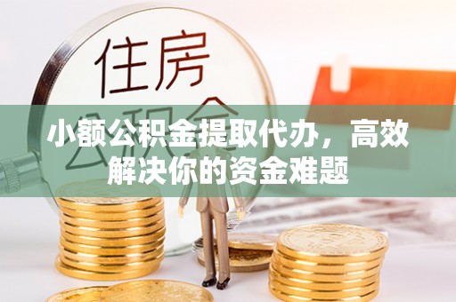 仁和小额公积金提取代办，高效解决你的资金难题