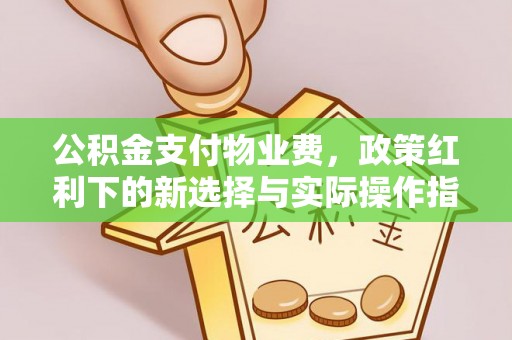 仁和公积金支付物业费，政策红利下的新选择与实际操作指南