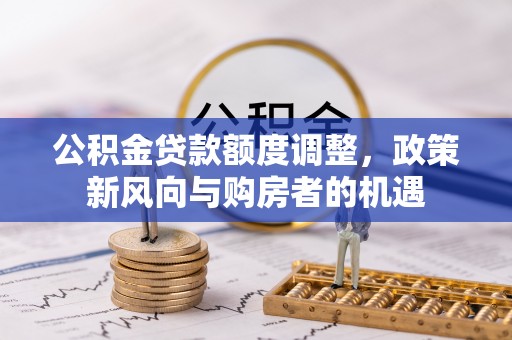 仁和公积金贷款额度调整，政策新风向与购房者的机遇