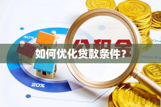 仁和如何优化贷款条件？
