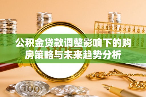 仁和公积金贷款调整影响下的购房策略与未来趋势分析