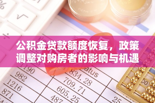 仁和公积金贷款额度恢复，政策调整对购房者的影响与机遇