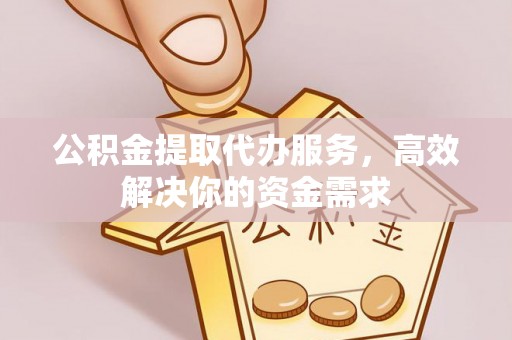 仁和公积金提取代办服务，高效解决你的资金需求