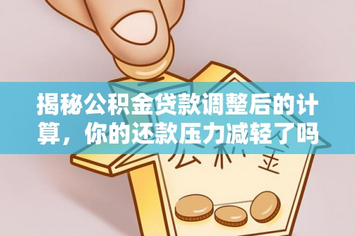 仁和揭秘公积金贷款调整后的计算，你的还款压力减轻了吗？