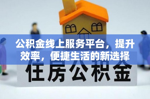 仁和公积金线上服务平台，提升效率，便捷生活的新选择
