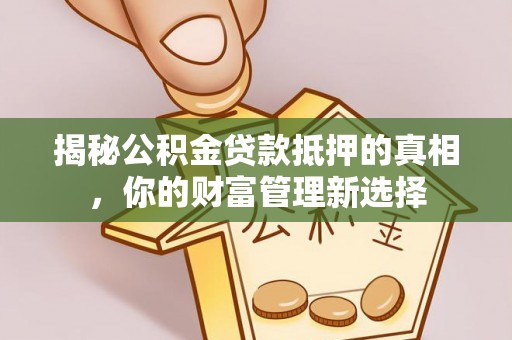 仁和揭秘公积金贷款抵押的真相，你的财富管理新选择