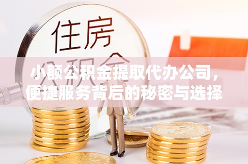 仁和小额公积金提取代办公司，便捷服务背后的秘密与选择指南