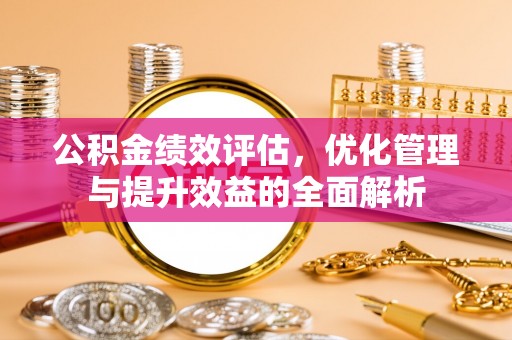 仁和公积金绩效评估，优化管理与提升效益的全面解析