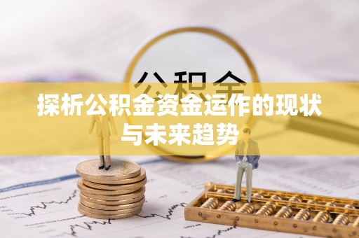 仁和探析公积金资金运作的现状与未来趋势