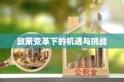 仁和政策变革下的机遇与挑战