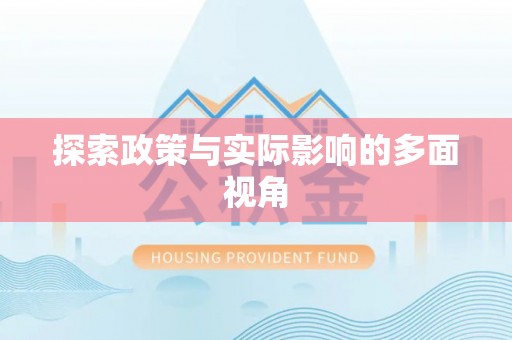 仁和探索政策与实际影响的多面视角