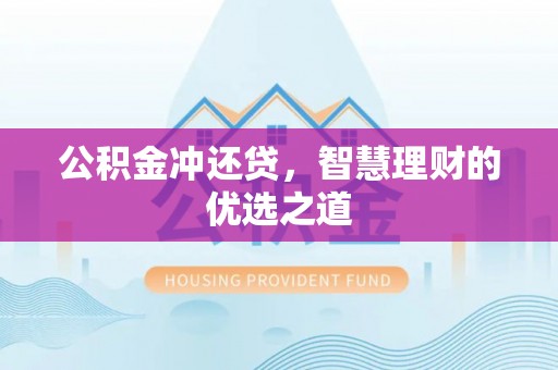 仁和公积金冲还贷，智慧理财的优选之道