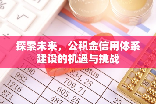 仁和探索未来，公积金信用体系建设的机遇与挑战
