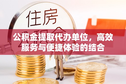 仁和公积金提取代办单位，高效服务与便捷体验的结合