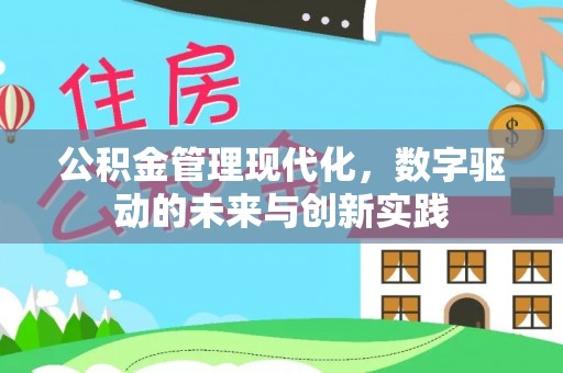 仁和公积金管理现代化，数字驱动的未来与创新实践