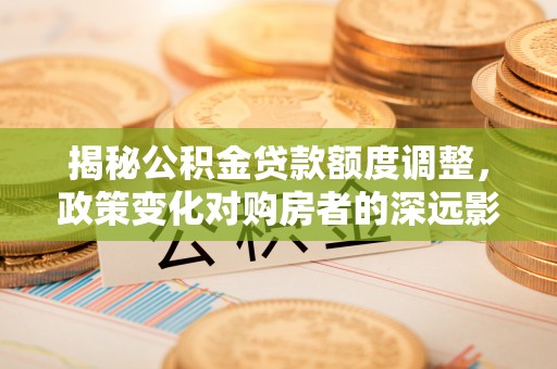 仁和揭秘公积金贷款额度调整，政策变化对购房者的深远影响