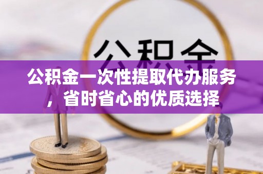 仁和公积金一次性提取代办服务，省时省心的优质选择