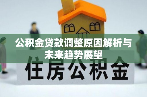 仁和公积金贷款调整原因解析与未来趋势展望