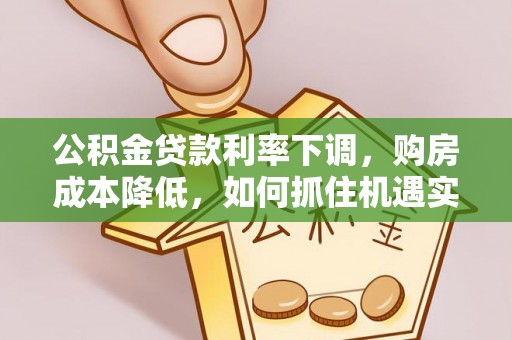 仁和公积金贷款利率下调，购房成本降低，如何抓住机遇实现安居梦想？
