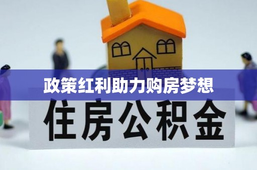 仁和政策红利助力购房梦想